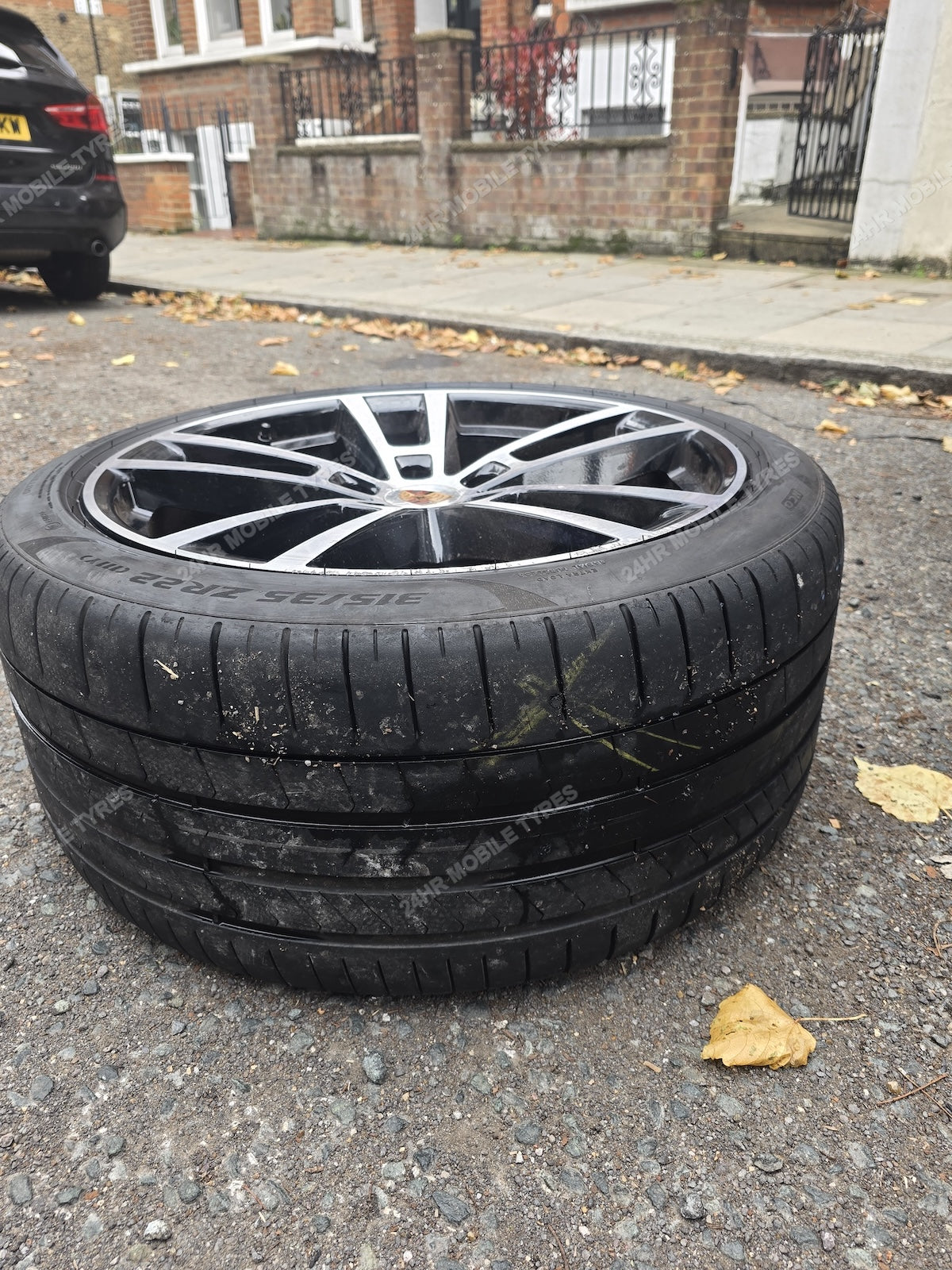 Alloy Wheel and Tyre Stack - 24HR Mobile Tyres automotive photograph