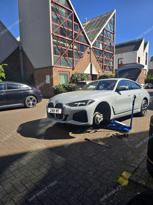 BMW Mobile Tyre Fitting - 24HR Mobile Tyres automotive photograph